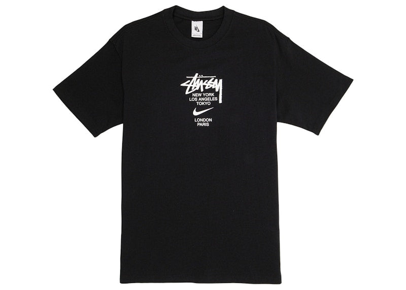 Nike x Stussy International T-Shirt (Asia Sizing) Black