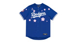 Nike x Takashi Murakami x MLB World Tour Tokyo Series 2025 Dodgers Tokyo Away Jersey Blue