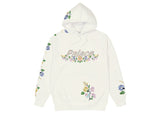Palace Flower Stitch Hood White