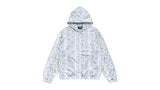 Stussy Athletic Mesh Zip Hoodie Snake