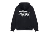 Stussy Basic Pigment Dyed Hoodie Black