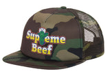 Supreme Beef Mesh Back 5-Panel Woodland Camo