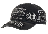 Supreme City Patches 6-Panel Hat Black
