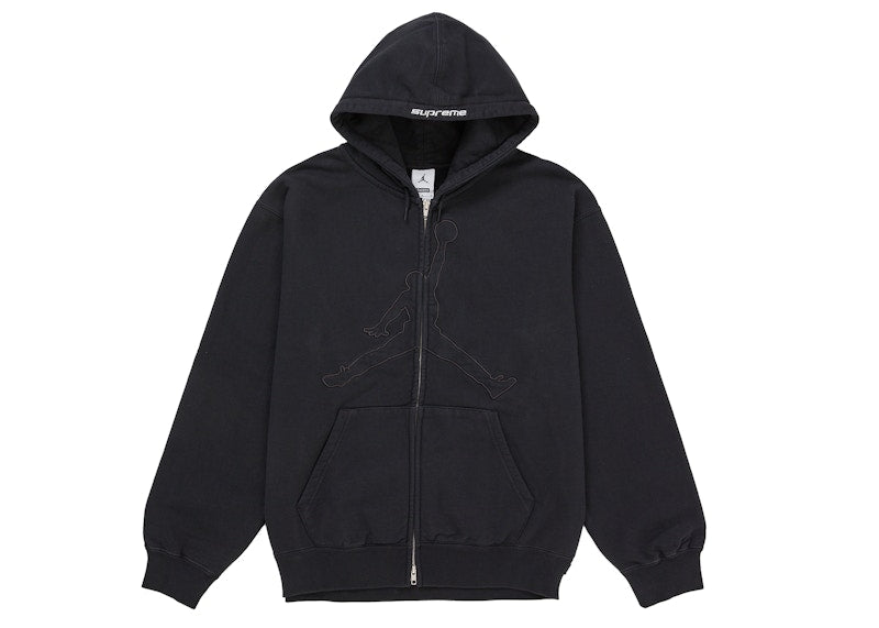 Supreme Jordan Hooded Sweatshirt (SS26) Black