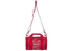 Supreme Mesh Mini Duffle Bag (SS25) Red