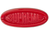 Supreme Oval Tray Red