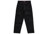 Supreme Rigid Baggy Black Selvedge Jean Rigid Black