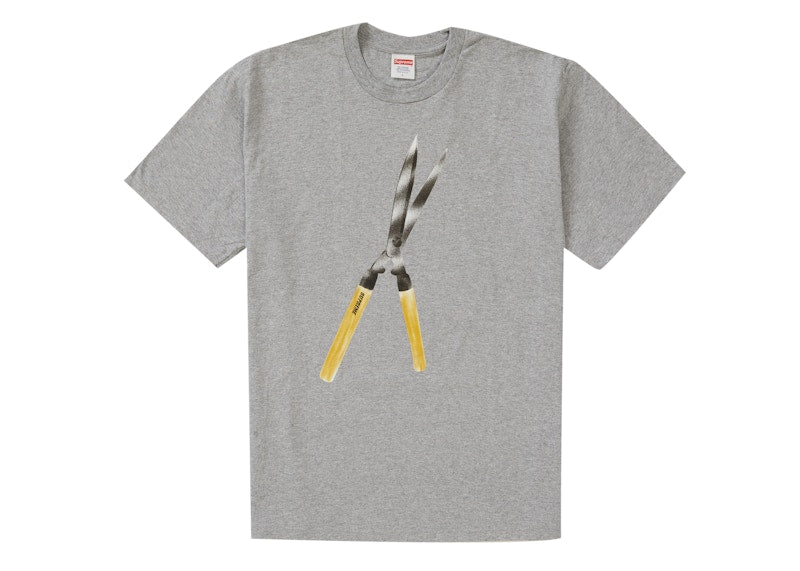 Supreme Shears Tee Heather Grey