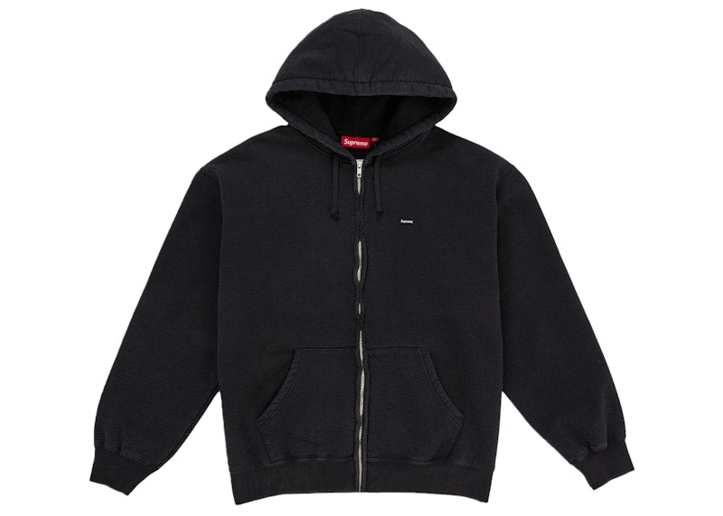 Supreme Small Box Zip Up Hooded Sweatshirt (FW26) Black