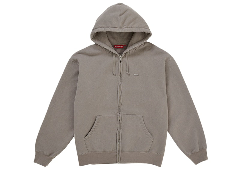 Supreme Small Box Zip Up Hooded Sweatshirt (FW26) Green