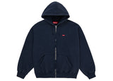 Supreme Small Box Zip Up Hooded Sweatshirt (FW26) Navy