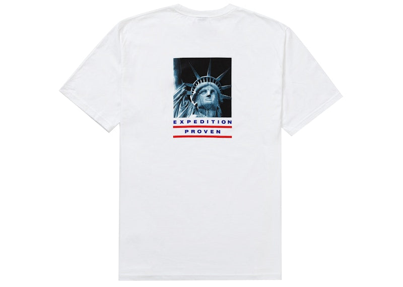 Supreme The North Face Statue of Liberty Tee White - Stockx_View_02