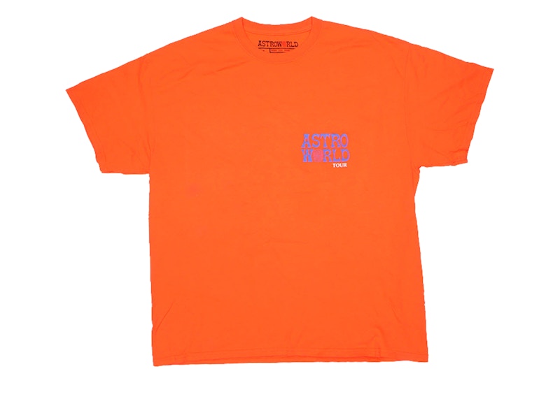 Travis Scott Astroworld NY Exclusive T-shirt Orange