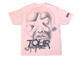 Travis Scott Utopia Circus Maximus Pink Star Tee Pink