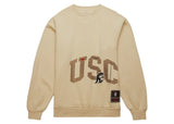 Travis Scott x Mitchell & Ness USC Trojans Pullover Sweatshirt Tan