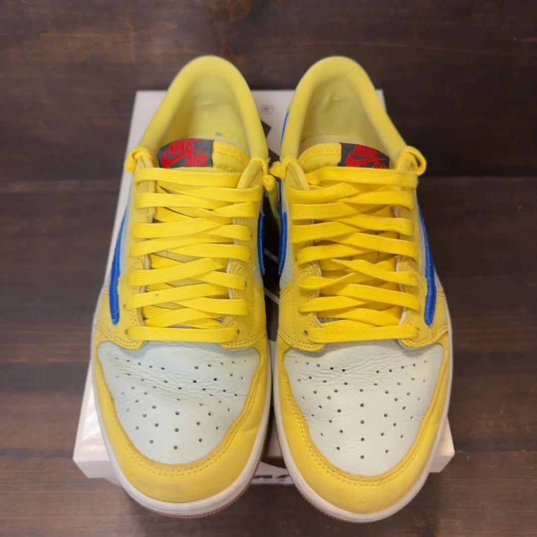 Jordan 1 Retro Low OG SP Travis Scott Canary (Women's) - Image 3
