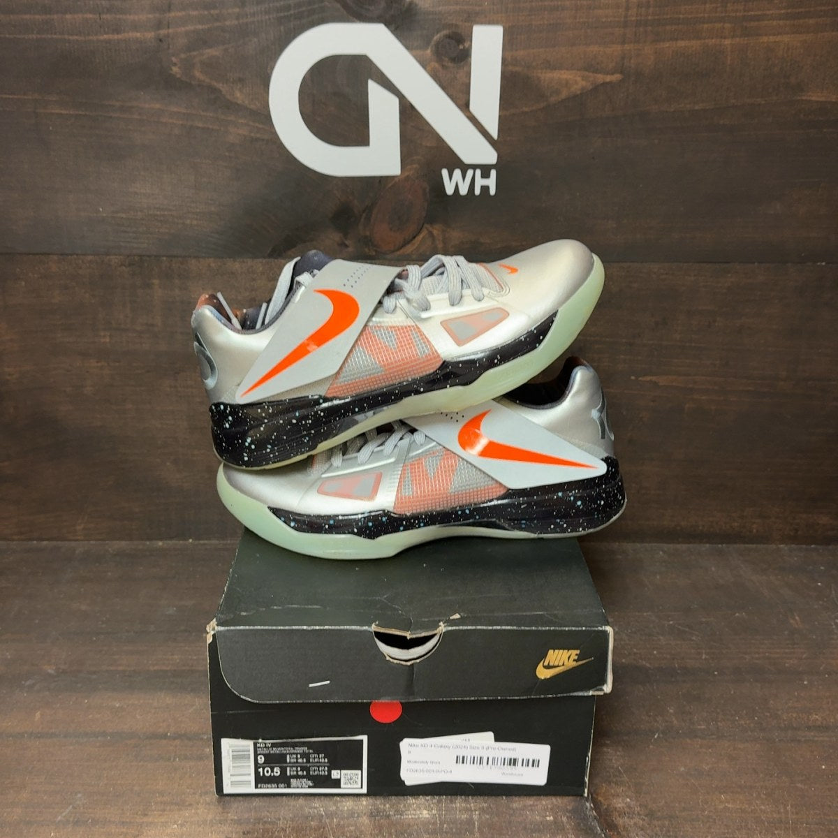 Nike KD 4 Galaxy (2024) Size 9 (Pre-Owned) - front