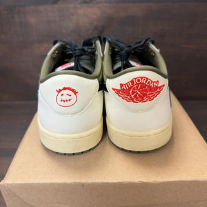 Jordan 1 Retro Low OG SP Travis Scott Medium Olive Size 12 (Pre-Owned) - Image 4