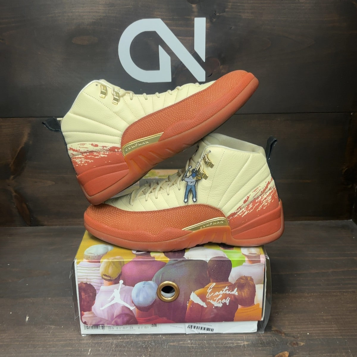 Jordan 12 Retro Eastside Golf Out of the Clay - Image 1