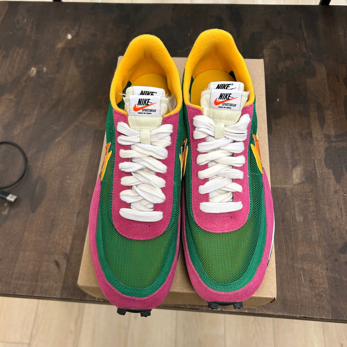 Nike LD Waffle sacai Pine Green Size 11.5 (Pre-Owned) - Image 2