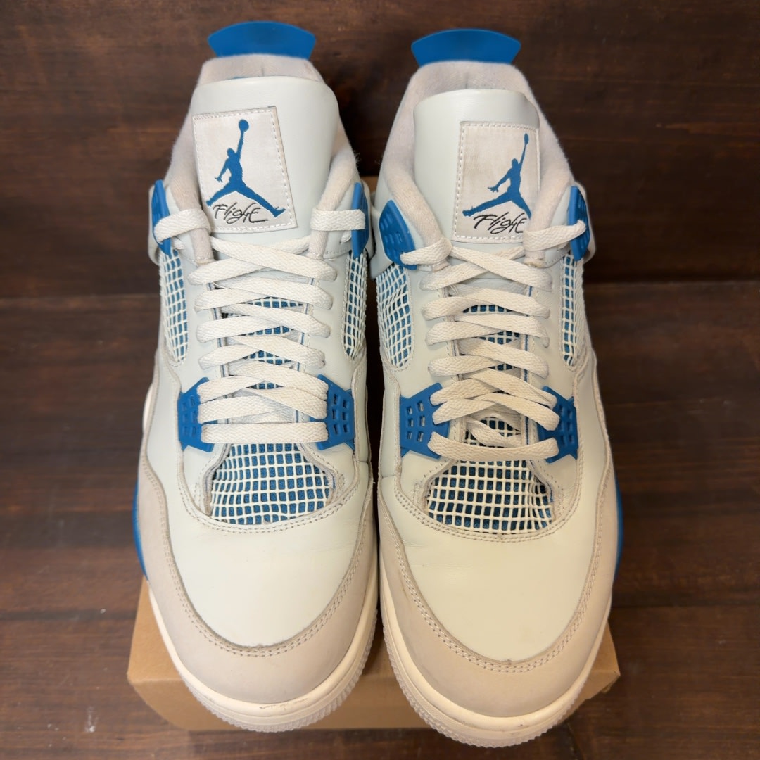 Jordan 4 Retro Military Blue (2024) Size 13 (Pre-Owned) - Image 3