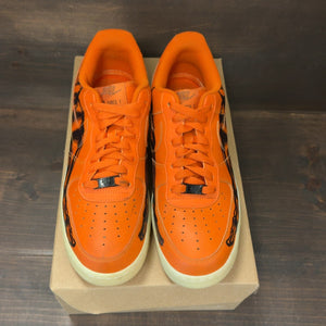 Nike Air Force 1 Low Orange Skeleton Halloween (2020) Size 9 (Pre-Owned) - Image 3