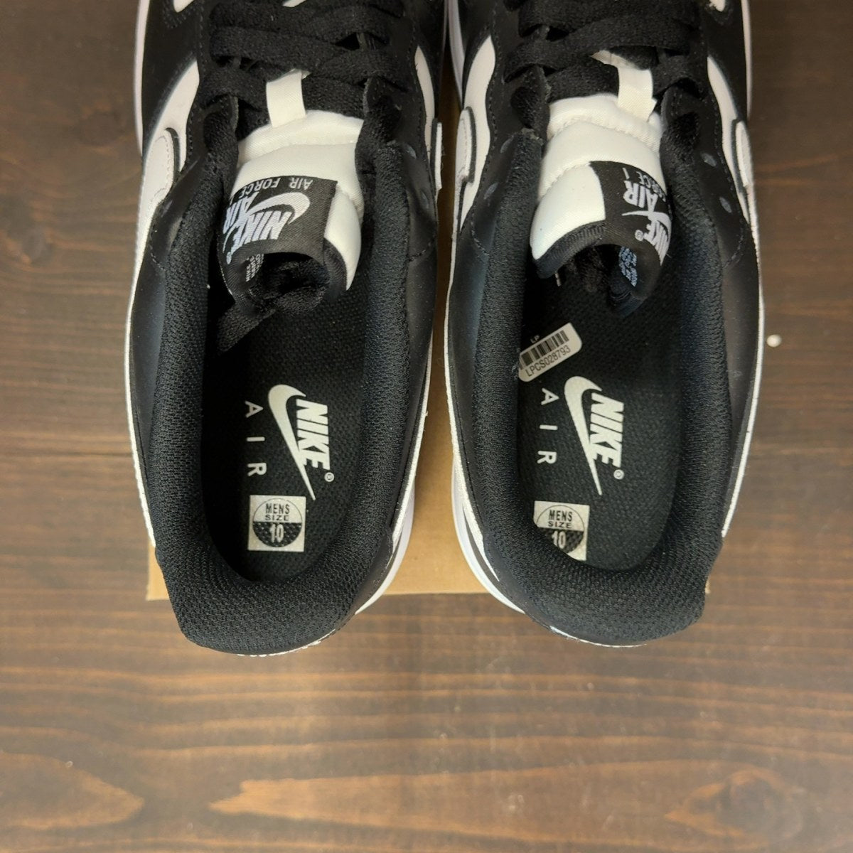 Nike Air Force 1 Low '07 White Swoosh Panda - Image 6