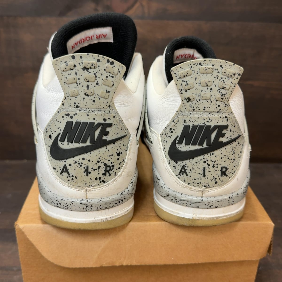Jordan 4 Retro White Cement (2016) Size 11 (Pre-Owned) - aux