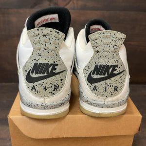 Jordan 4 Retro White Cement (2016) Size 11 (Pre-Owned) - aux