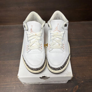 Jordan 3 Retro Neapolitan Dark Mocha (Women's) Size 6.5W (Pre-Owned) - side