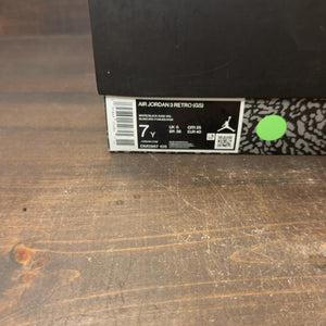 Jordan 3 Retro Dark Iris (GS) Size 7Y (Pre-Owned)