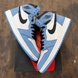 Jordan 1 Retro High OG University Blue Size 8.5 (Pre-Owned) - Image 1