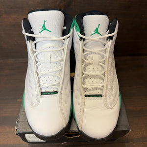 Jordan 13 Retro White Lucky Green (GS) - Image 3