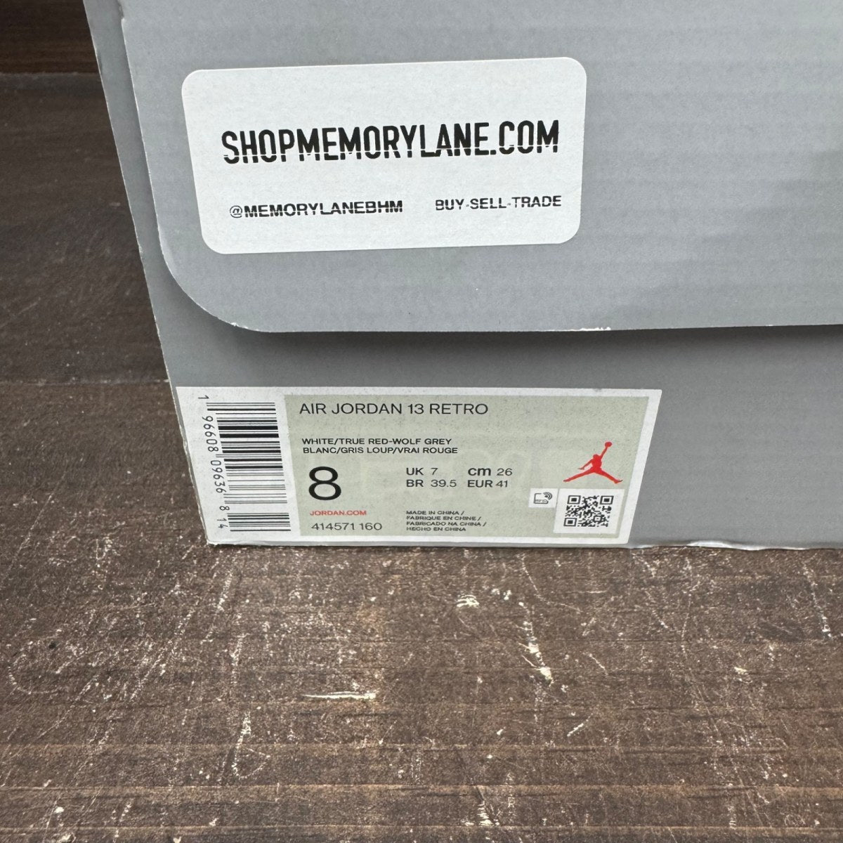 Jordan 13 Retro Wolf Grey - Image 7