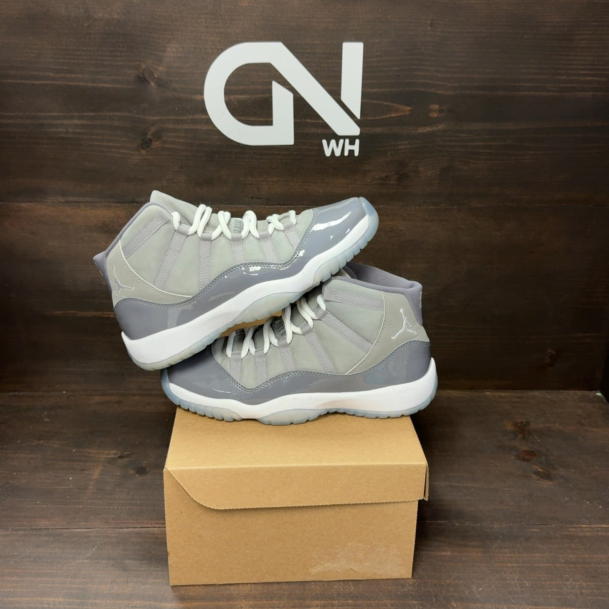 Jordan 11 Retro Cool Grey (2021) (GS) Size 7Y (Pre-Owned) - Image 1