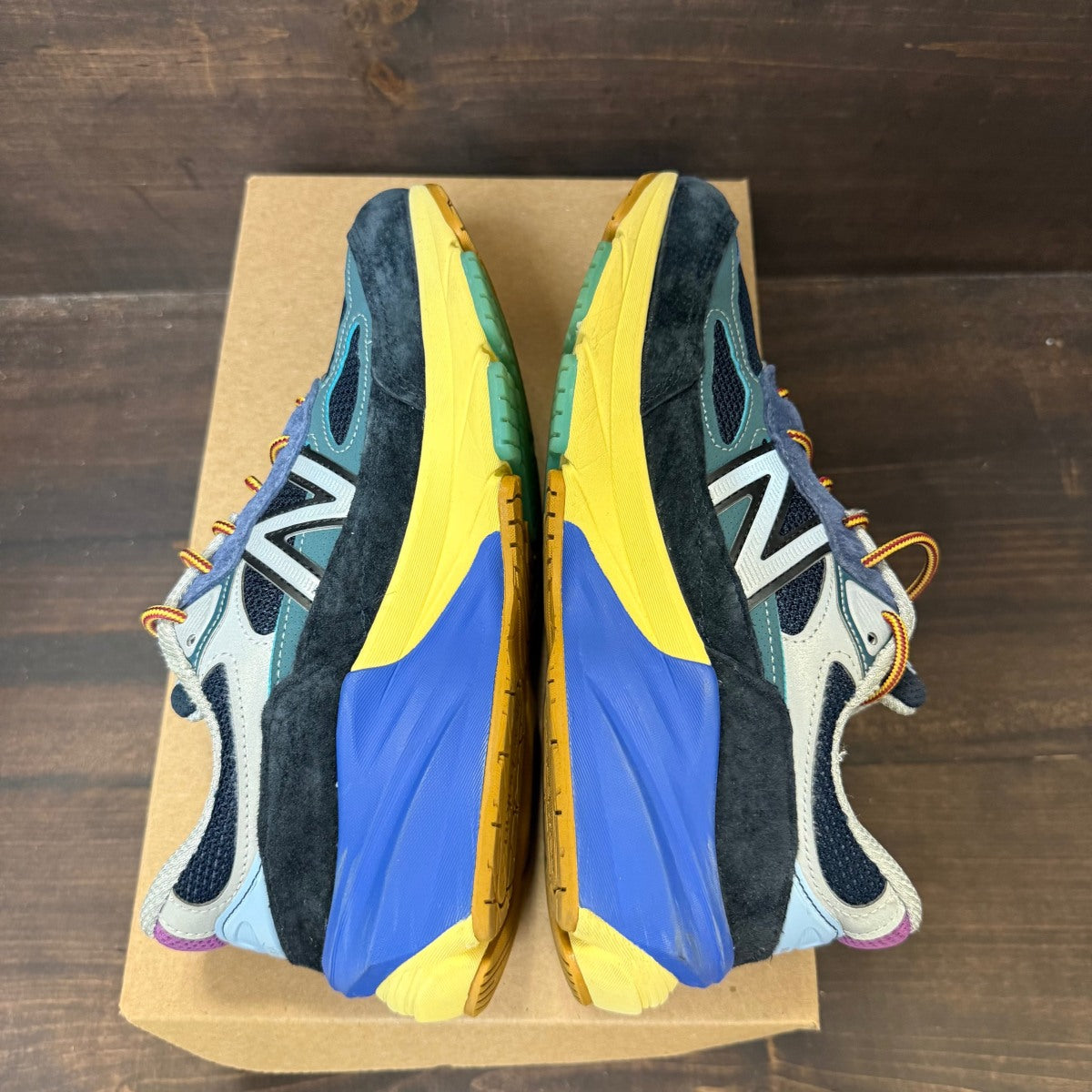 New Balance 990v6 MiUSA Action Bronson Lapis Lazuli Size 6.5 (Pre-Owned) - Image 5