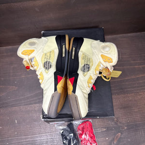 Jordan 5 Retro Off-White Sail Size 8 (Pre-Owned) - side