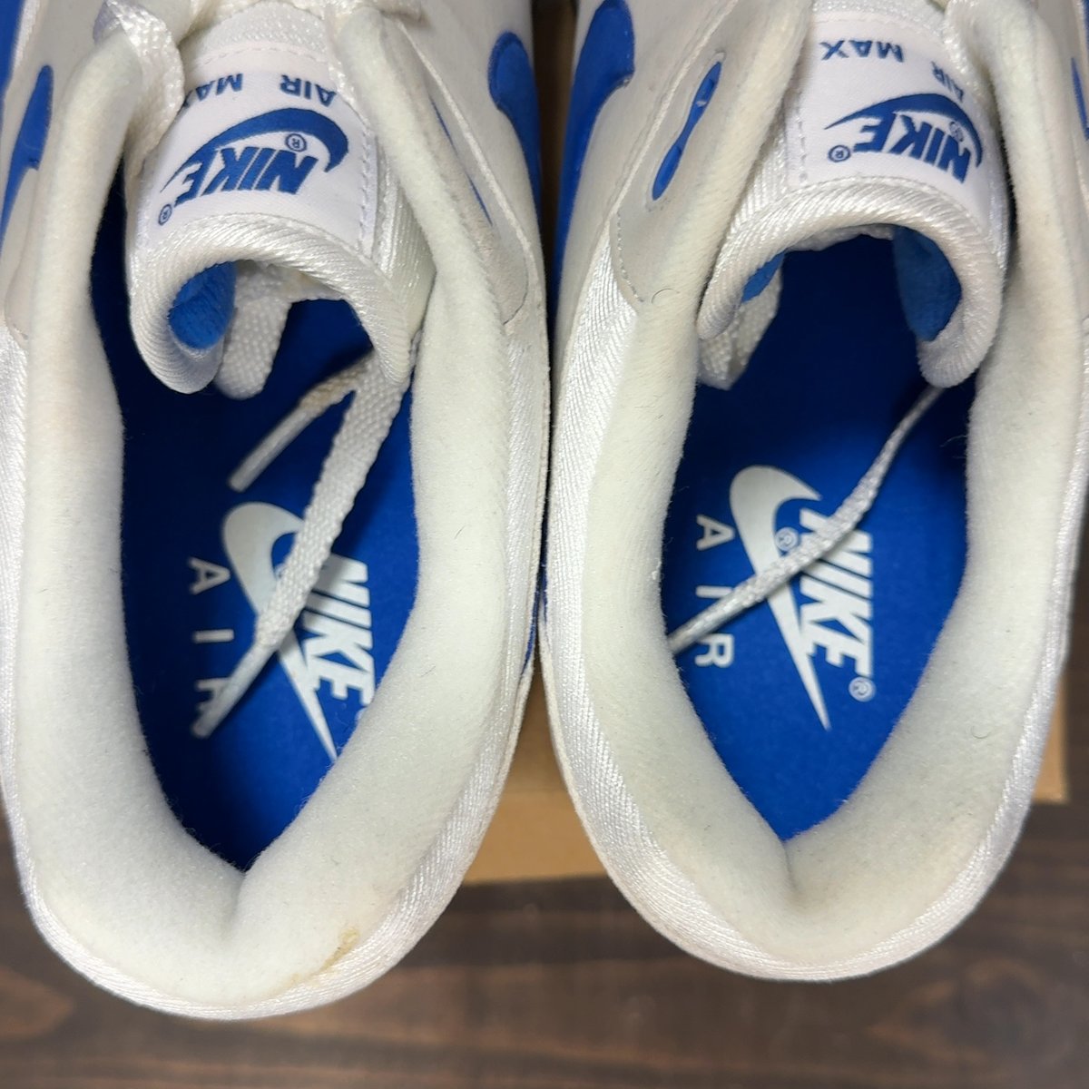Nike Air Max 1 Anniversary Royal (2017 Restock) Size 12.5 (Pre-Owned) - aux