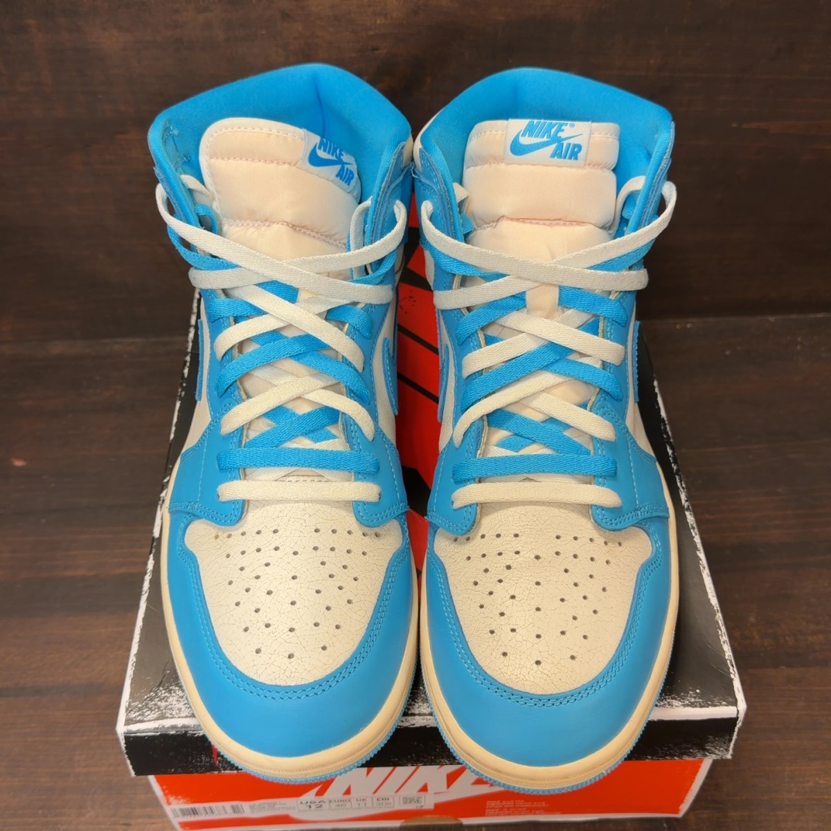 Jordan 1 Retro High OG UNC Reimagined Size 12 (Pre-Owned)