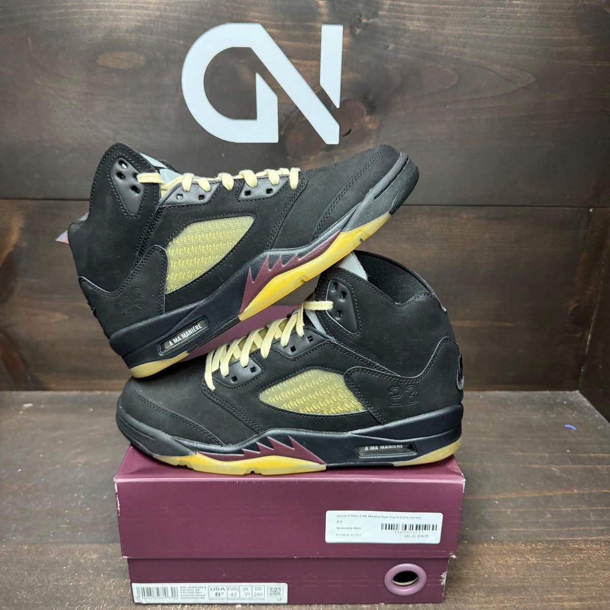Jordan 5 Retro A Ma Maniére Dusk Size 8.5 (Pre-Owned) - front