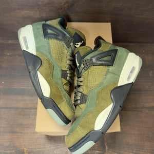 Jordan 4 Retro SE Craft Medium Olive Size 10.5 (Pre-Owned) - Image 2