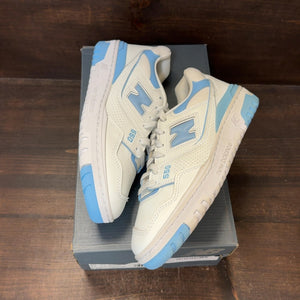 New Balance 550 UNC White Dusk Blue (Women's) - Image 2