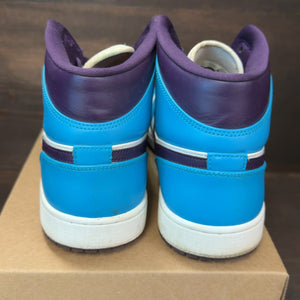 Jordan 1 Mid Hornets Size 12 (Pre-Owned) - Image 5