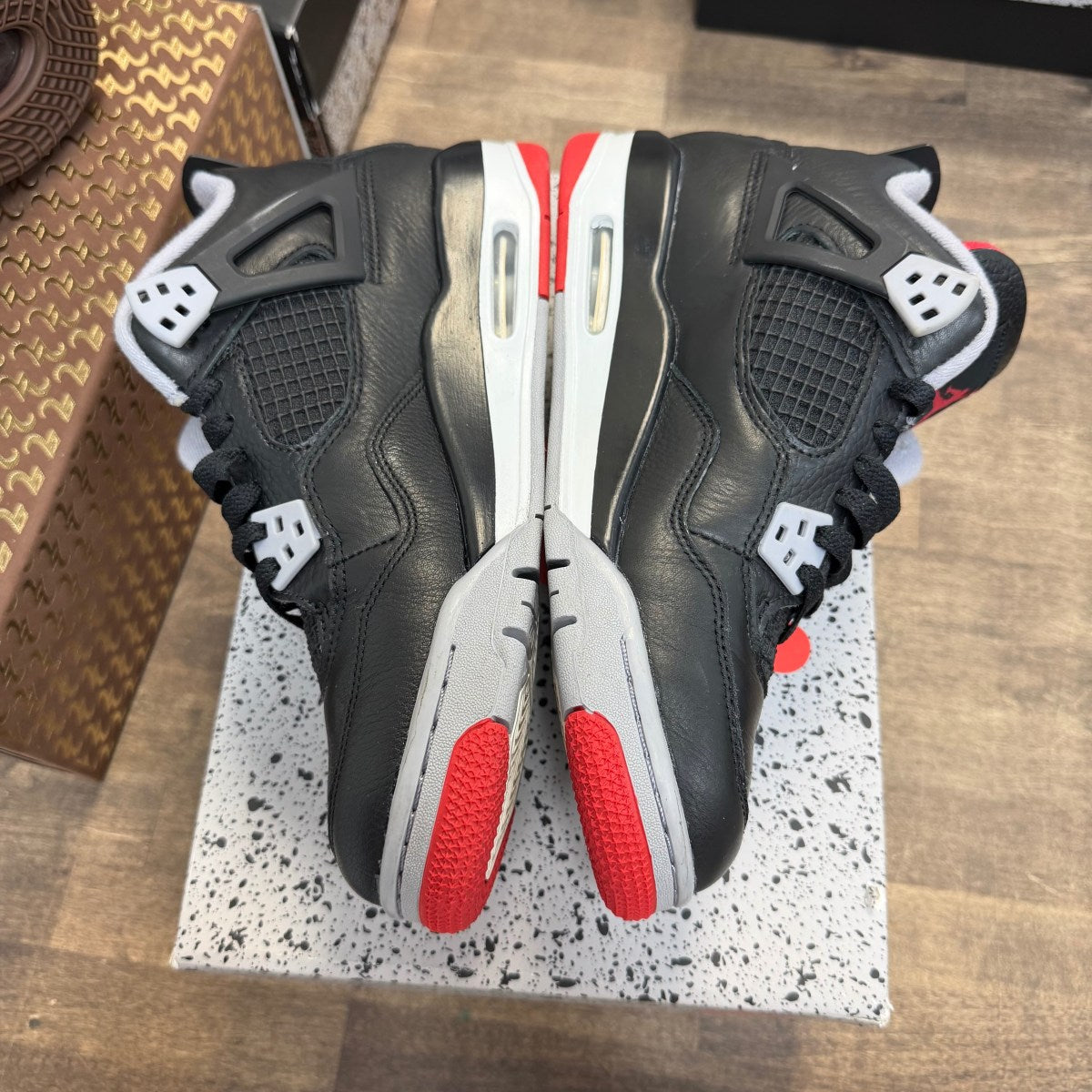 Jordan 4 Retro Bred Reimagined (GS) - Image 5
