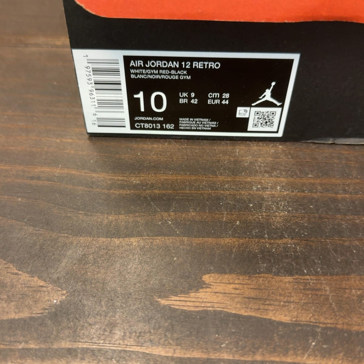 Jordan 12 Retro Taxi Flip Size 10 (Pre-Owned) - aux