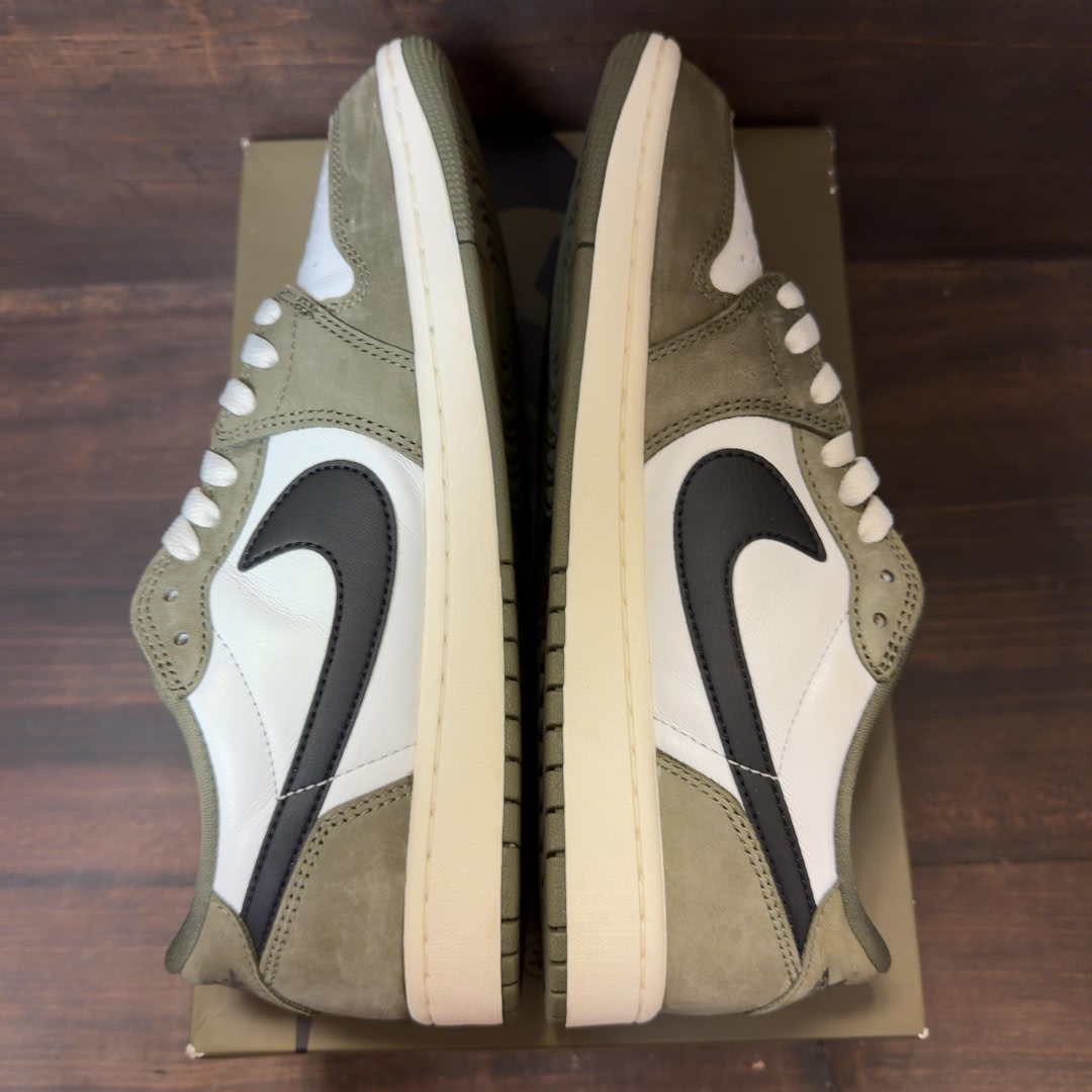 Jordan 1 Retro Low OG Medium Olive - Image 6
