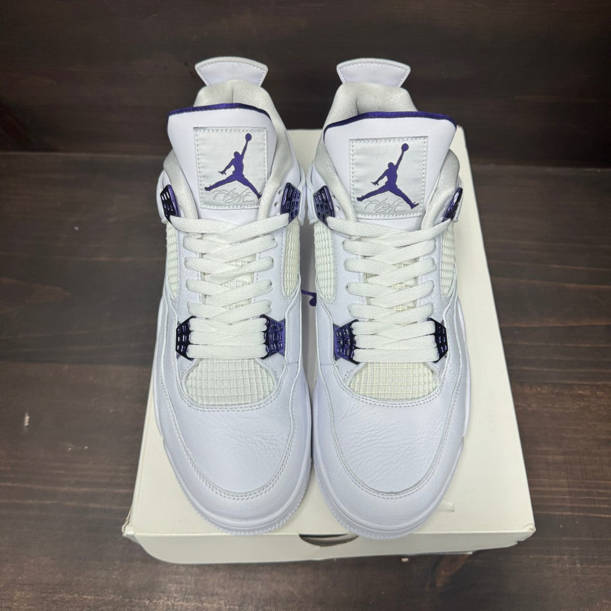 Jordan 4 Retro Metallic Purple - Image 3