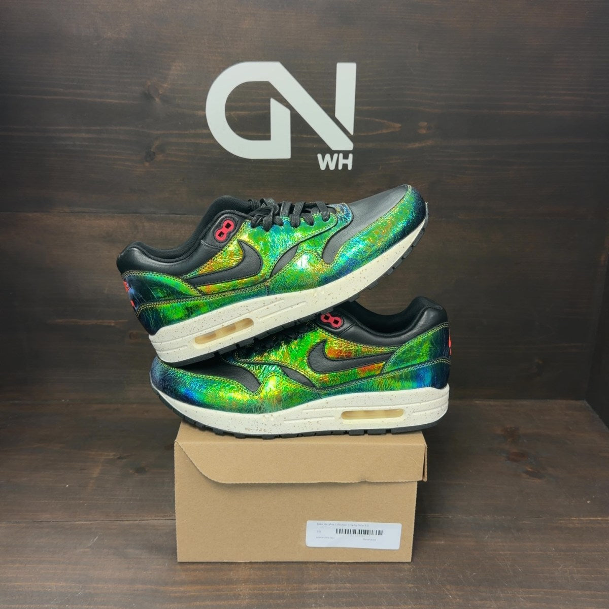 Nike Air Max 1 Bronze Trophy Size 9.5 - Image 1