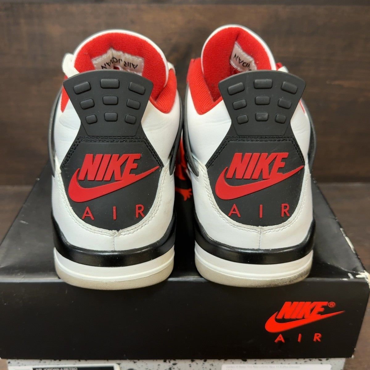 Jordan 4 Retro Fire Red (2020) Size 11.5 (Pre-Owned) - Image 5