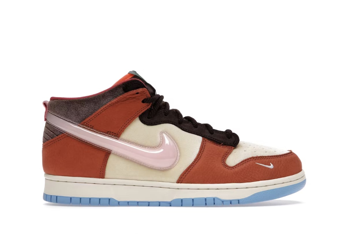 Nike Dunk Mid Social Status Free Lunch Chocolate Milk